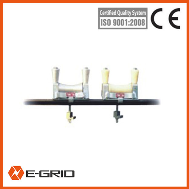 Crossarm mounted tri-roller stringing block china