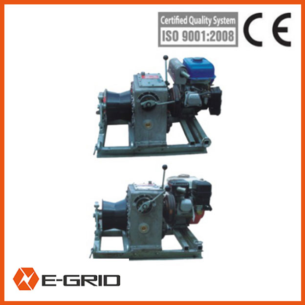 Diesel engine powered winch-09112