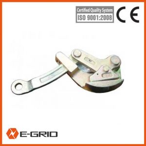 Universal Gripper/Tensioners with parallel jaws for aluminum rope